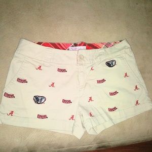 Authentic Crimson Tide Logo Shorts(size7)